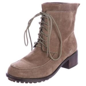Elizabeth and James Suede lace up Ankle Boots